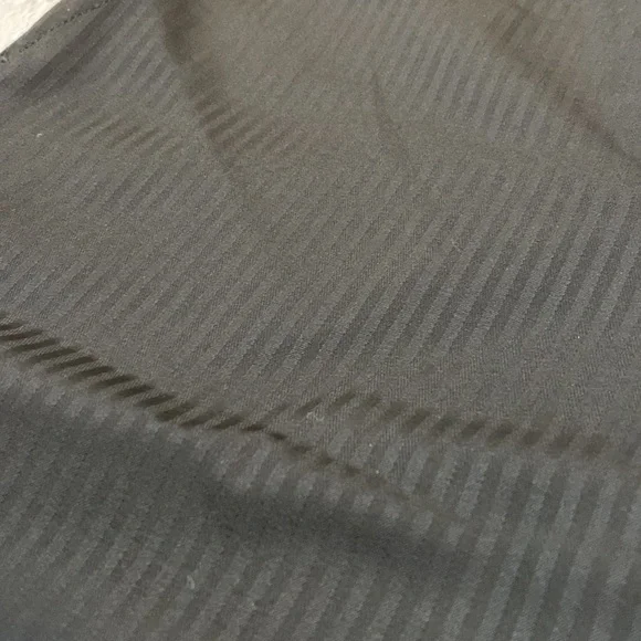 BCBG MaxAzria Wool Black Striped Mariam Pants - Picture 4 of 11